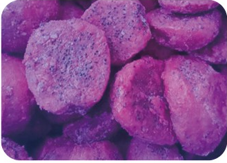 Frozen Red Dragon Fruit Halved