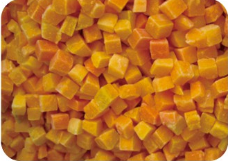 Frozen Pumpkin Diced