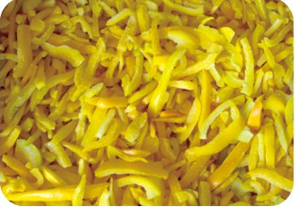 Frozen Yellow Pepper Strip